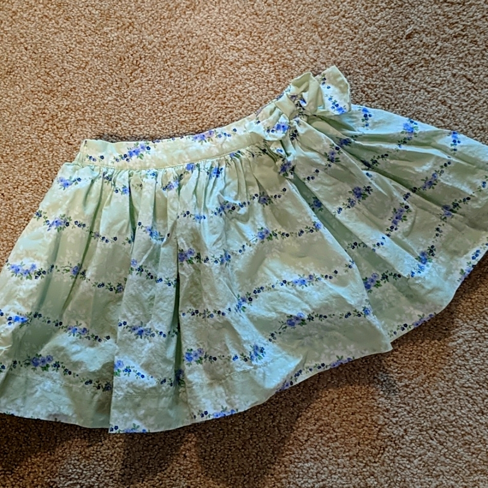 Janie and Jack toddler floral skirt